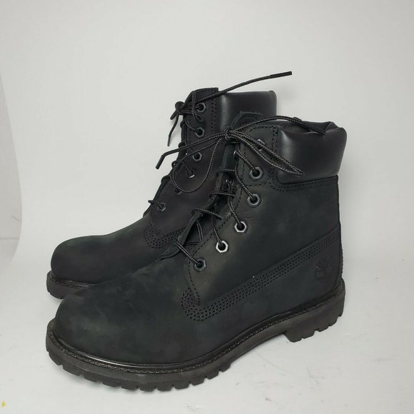 TIMBERLAND Women 6" Ankle Boots 8658A  Black - Picture 4 of 7